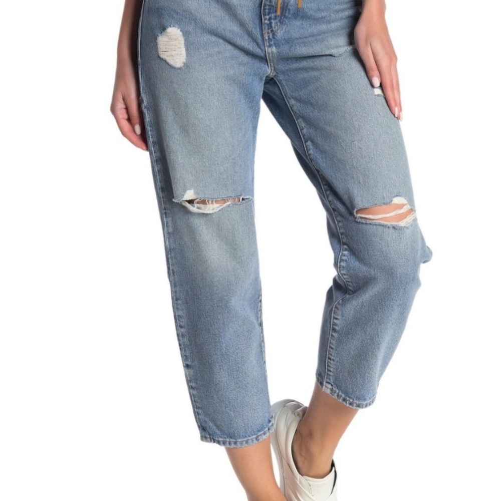 Levi's Made and crafted barrel crop jeans size 29